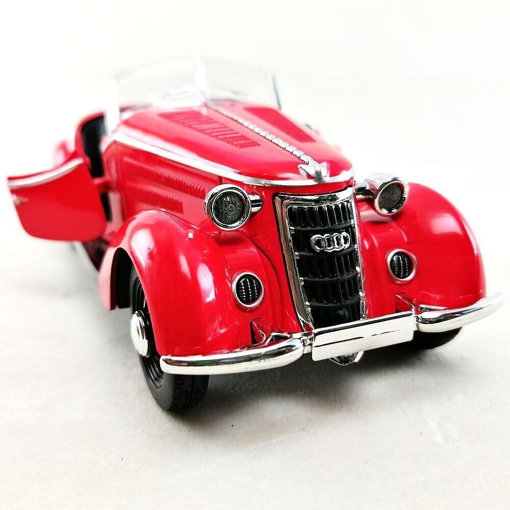 Audi Vintage Metal Die Cast Car - Medium Size