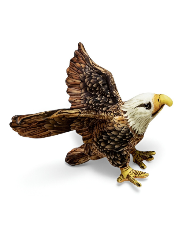 65cm Bald Eagle Stuffed Animal – Large Realistic Eagle Plush ST14990.