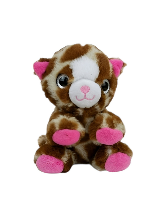 6 Inch Grey Tabby Cat Plush Toy ST14950.