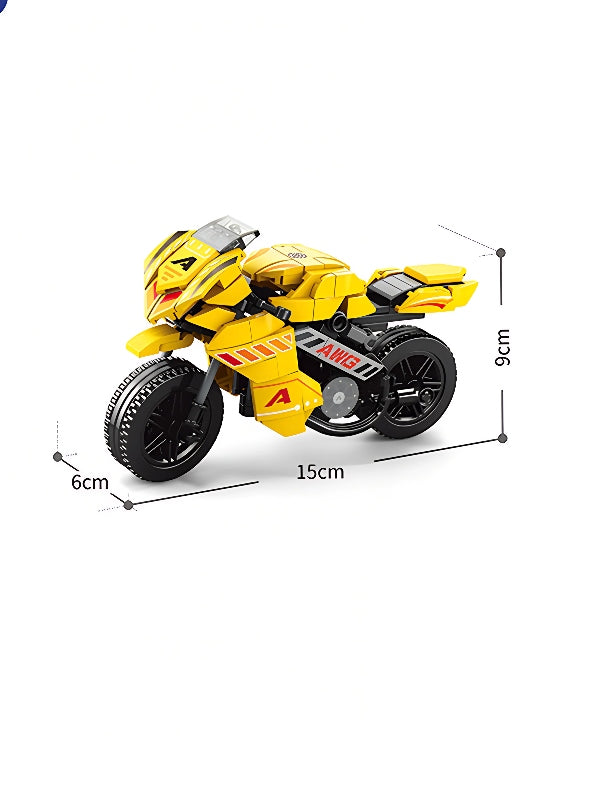 Lego Motorcycle Model Speed Racing Car Toy For Kids (NX-AG-24) - Toyloft