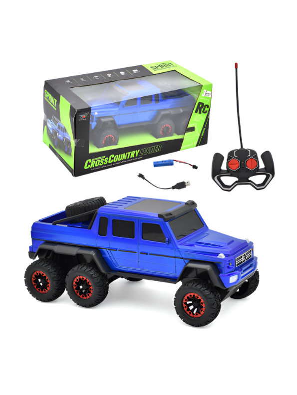 6x6 Off-Road RC Rock Crawler – 4WD High-Speed Monster Truck Toy MD1962.