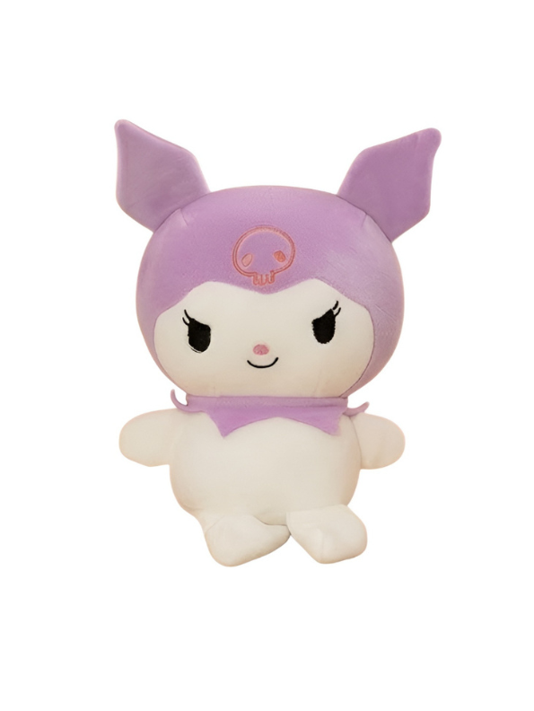 7-Inch Kuromi Plush Toy – Cute Sanrio-Style Stuffed Doll ST11601.