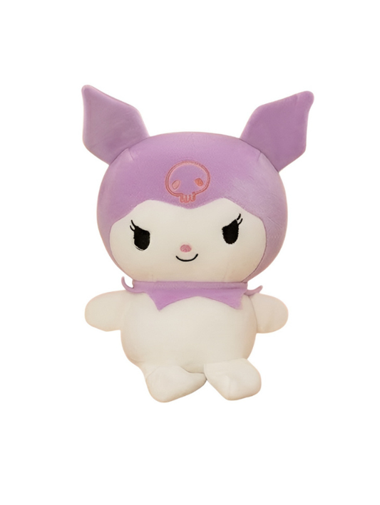 7-Inch Kuromi Plush Toy – Cute Sanrio-Style Stuffed Doll ST11601.