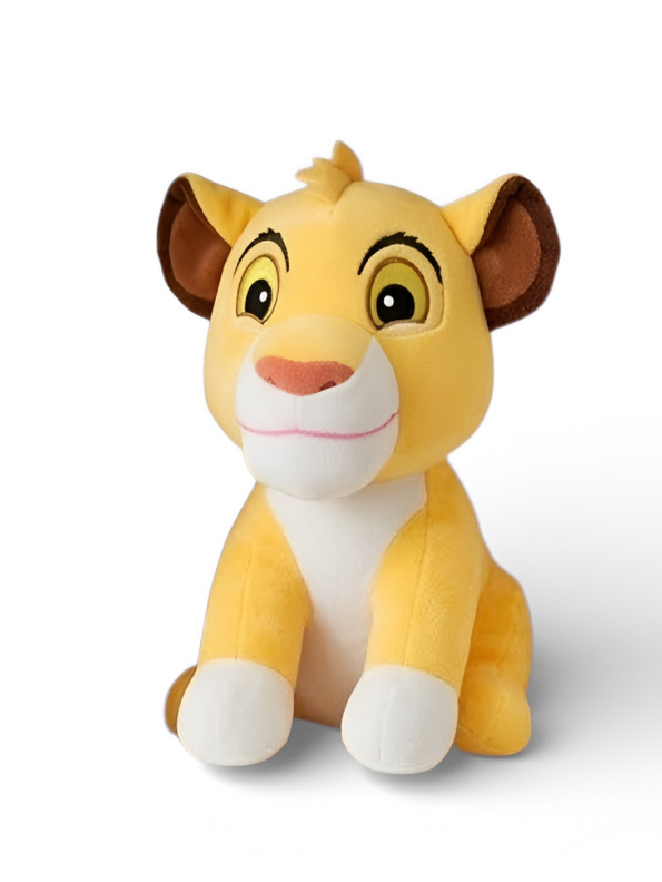 7-Inch Simba Plush Toy – Soft Stuffed Lion Character ST15925.