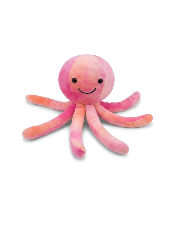 70 cm Plush Octopus Soft Toy Pink ST14847.