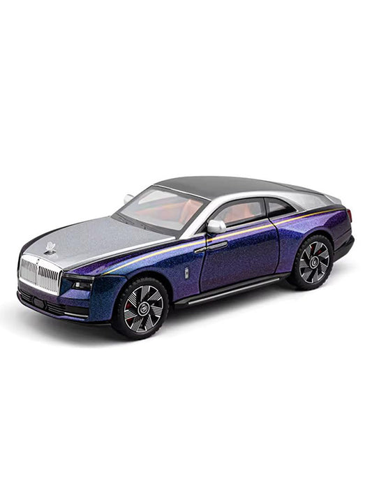 Rolls Royce Ghost Coupe Model Diecast Car Scale 1:24-Purple (TM-AG-24) - Toyloft