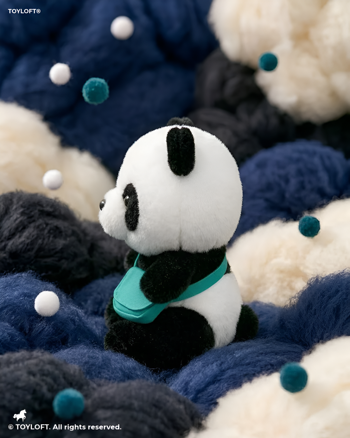 8-Inch Adorable Panda Plushie with Crossbody Bag – Cuddly Stuffed Animal Soft Toy for Toddlers ST11083