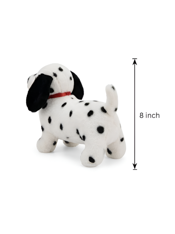 8-Inch Dalmatian Puppy Plush Toy – Soft Stuffed Dog Animal Toy ST11900.