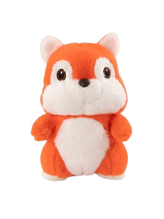 8-Inch Orange Fox Plush Toy – Soft Stuffed Animal Cute Fox Soft Toy ST14755.