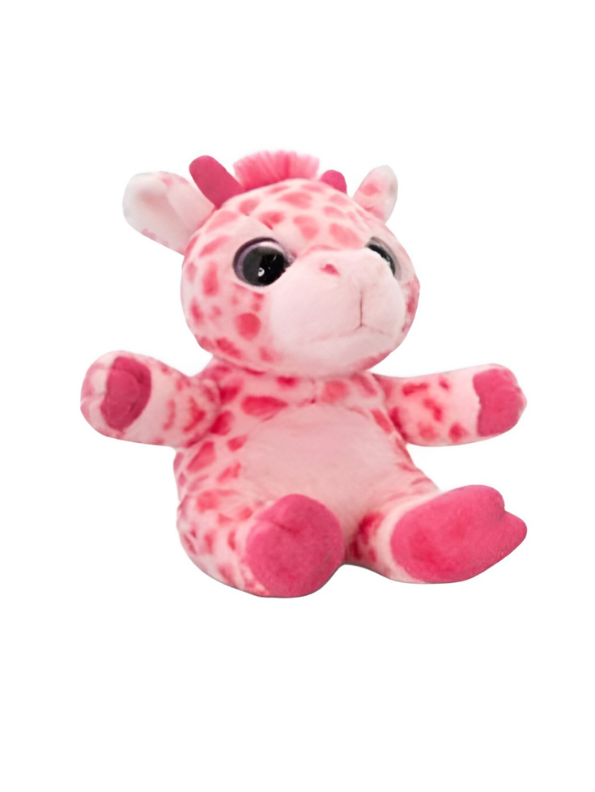 8-Inch Pink Giraffe Soft Toy – ST14762.