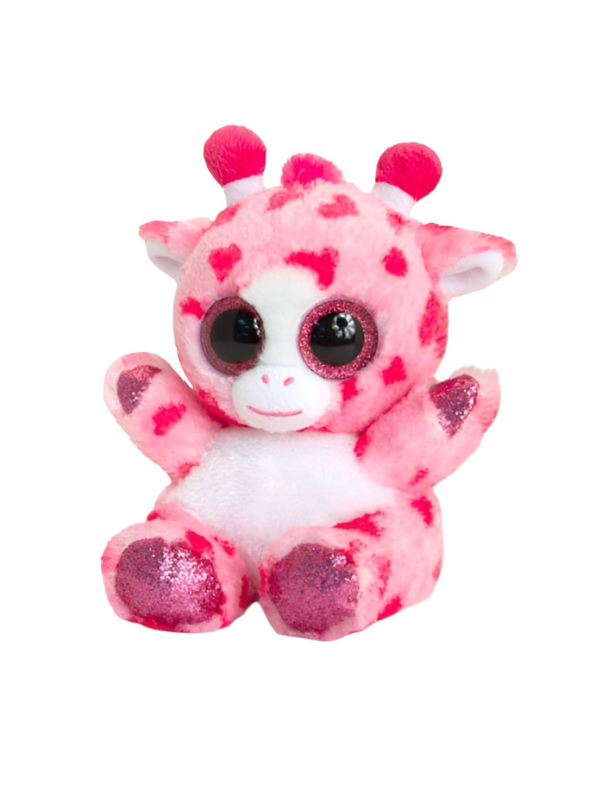 8-Inch Pink Giraffe Soft Toy – ST14762.