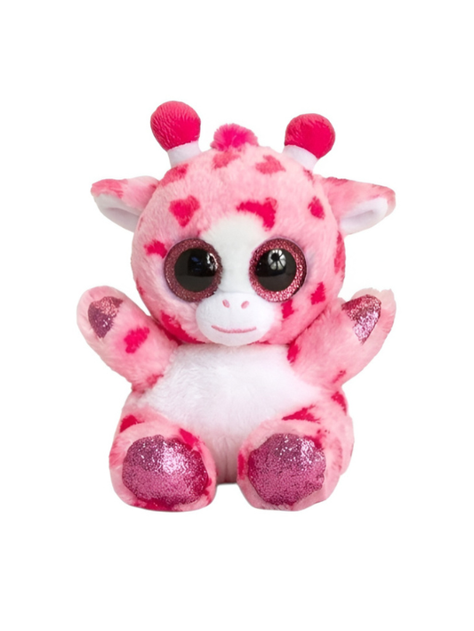 8-Inch Pink Giraffe Soft Toy – ST14762.