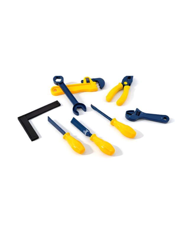 8-Piece Pretend Play Tool Kit – Plastic Construction & Repair Toys for Kids (Ages 3+) LMI1176