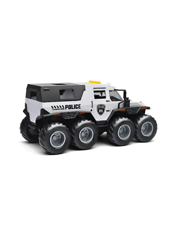 8-Wheel RC Police Monster Truck – High-Speed Off-Road Remote Control SUV TV4524.