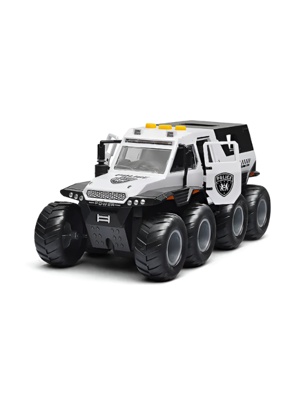 8-Wheel RC Police Monster Truck – High-Speed Off-Road Remote Control SUV TV4524.