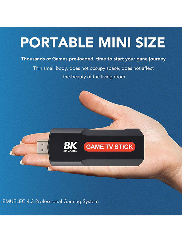 8K Game TV Stick With Gaming Box