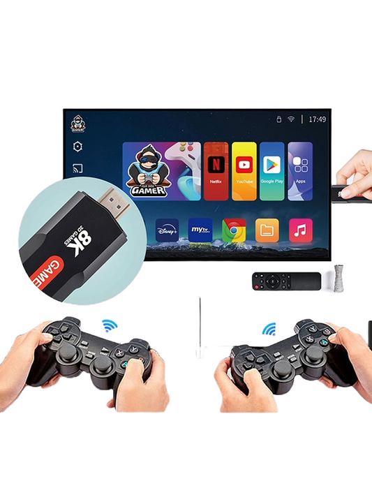 8K Game TV Stick With Gaming Box