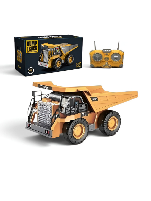 9-Channel Remote Control Dump Truck Toy MD14.