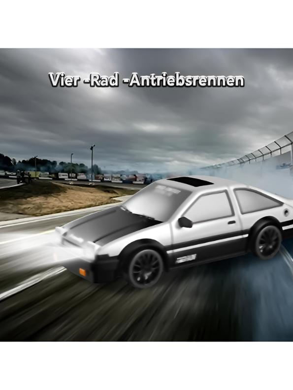 AE86 Style 4WD RC Drift Car 1:24 Scale | 2.4GHz High-Speed Remote Control Racing Car | Drift Toy Gift for Kids & Adults TV6440