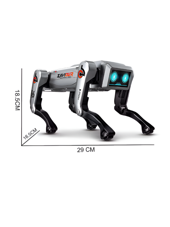 AI Smart Robot Dog Toy with Remote – 2.4GHz Programmable RC Mechanical Pet, Voice Recognition, Singing & Storytelling TV5678.
