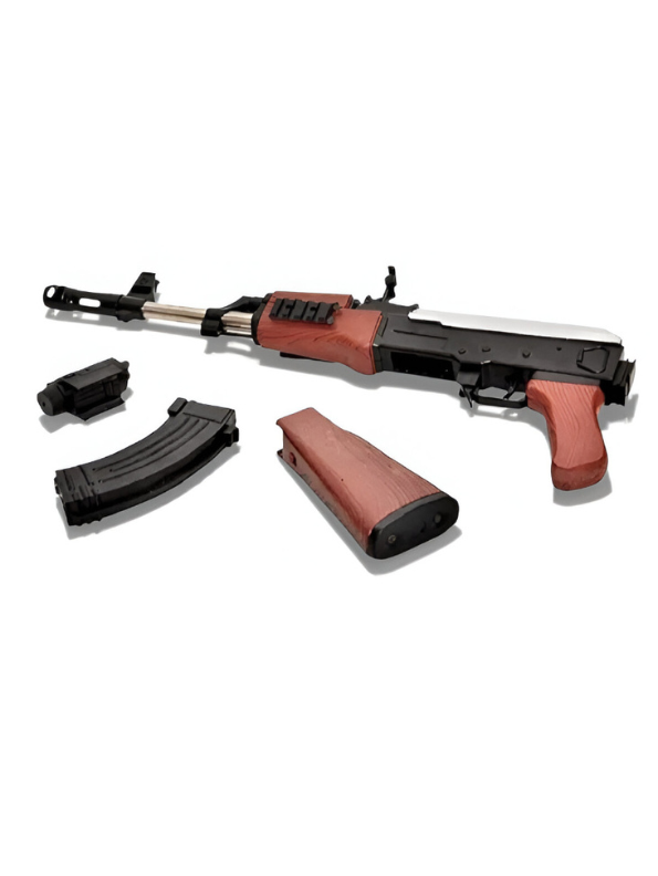 PUBG AK-47 Toy Gun | Realistic Wooden Style Design For Kids Toy LMI13683.