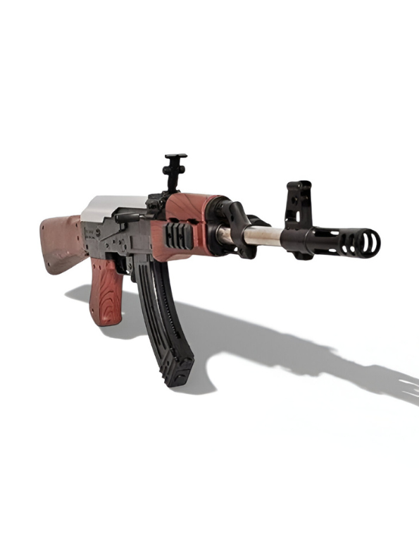 PUBG AK-47 Toy Gun | Realistic Wooden Style Design For Kids Toy LMI13683.
