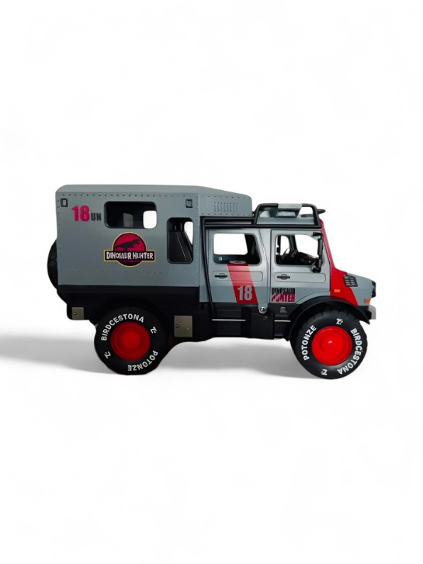 Dinosaur Hunter Unit 18 Tactical SUV – Heavy Duty Expedition Toy with Multi-Function Sound Buttons Premium Toy Expedition Truck for Kids and Collectors TV5288