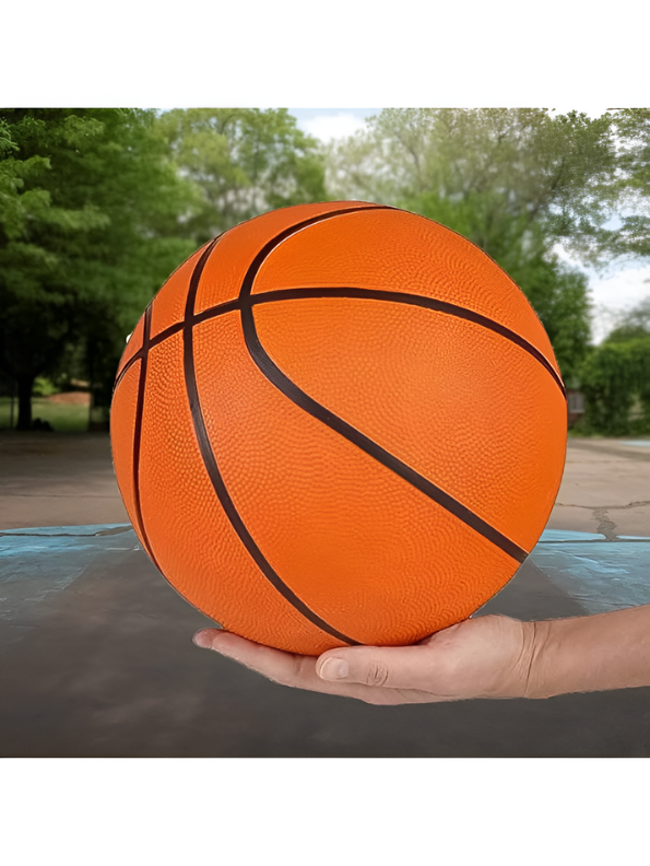 Premium Athletic Basketball – Standard Full Size Durable Rubber Construction for Driveway, Park, or Gym Perfect for All Ages TV2482