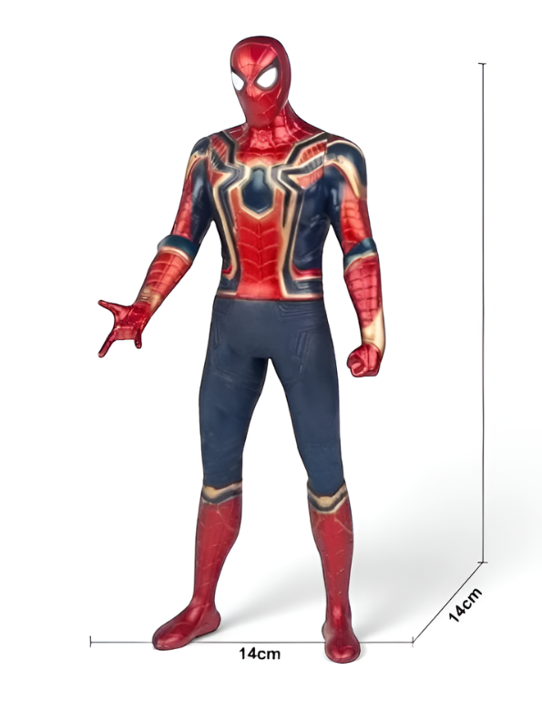 Marvel Iron Spider-Man Figure 14cm Posable Superhero Action Model for Kids and Collectors TV5183