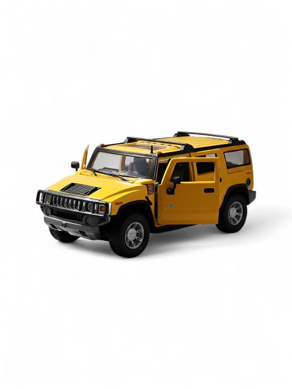 Yellow RC Off-Road SUV Toy with Remote Control Steering Wheel, 1:16 Scale Electric Monster Truck for Kids, Durable All-Terrain Radio Controlled Vehicle Gift for Boys & Girls TV6851