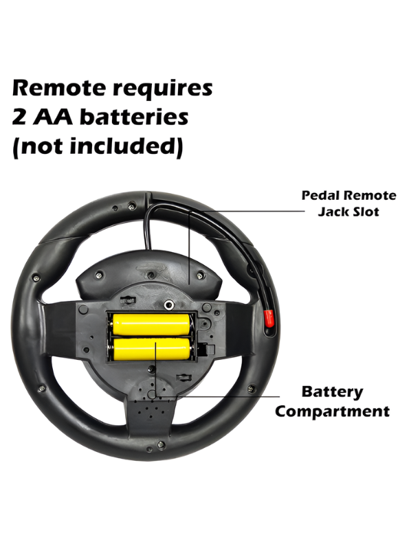 Yellow RC Off-Road SUV Toy with Remote Control Steering Wheel, 1:16 Scale Electric Monster Truck for Kids, Durable All-Terrain Radio Controlled Vehicle Gift for Boys & Girls TV6851