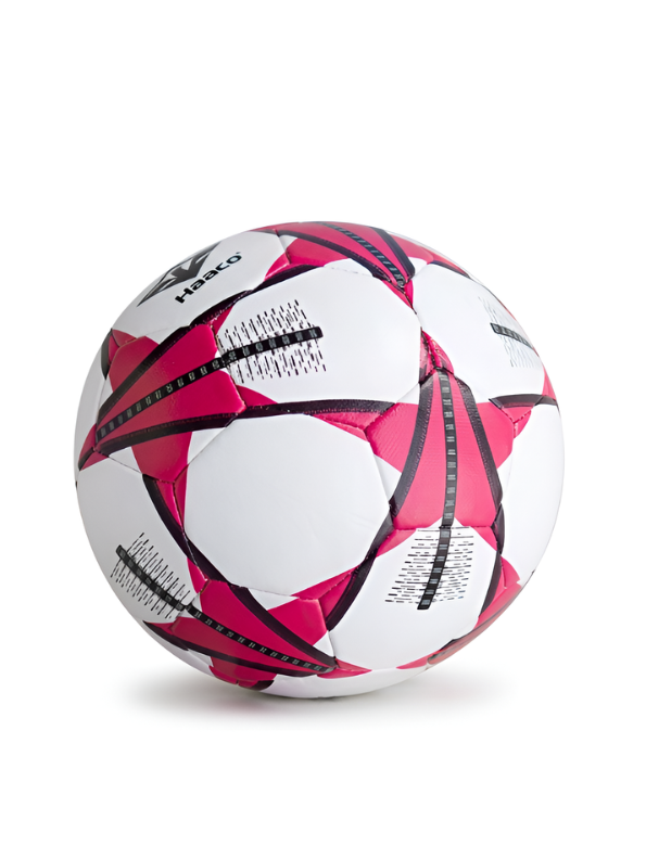 SANIYA Haaco High-Durability Soccer Ball Pink & White Star Design  Premium Quality Match & Practice Ball TV1184