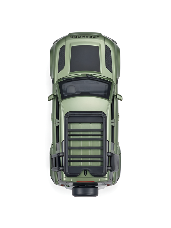 Friction Powered Off-Road Toy Vehicle with Sound, Music, and Lights - 1:16 Scale Green SUV with Openable Doors - Educational Toy TV5292