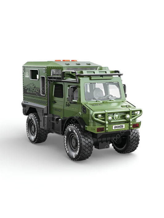 Unimog Pullback Model Vehicle – Off-Road Adventure Toy Truck LMI15942.