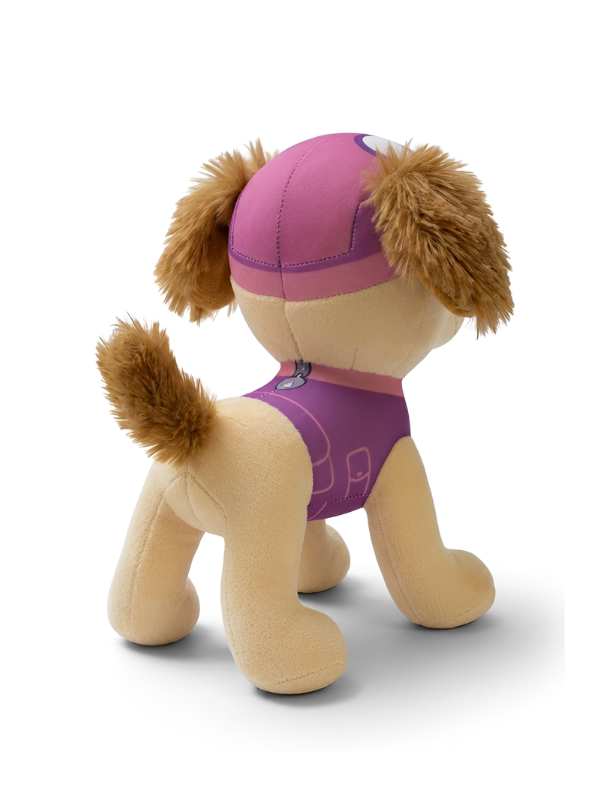 PAW Patrol Skye Plush Toy – 8-Inch Premium Soft Stuffed Animal Puppy – Pink & Purple Flight Suit Edition – Collectible Gift for Kids and Toddlers ST16651