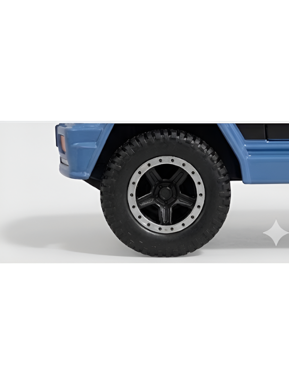 Premium Metallic Blue G-Class SUV Diecast Model Car | Luxury Off-Road Toy Truck with Pull-Back Action, Interactive Lights & Sounds – Perfect Gift for Collectors NX15364