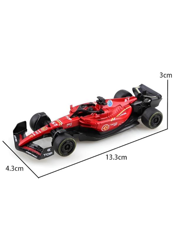 Formula 1 Racing Car Toy Scale 1:43 Detailed Grand Prix Diecast Model TV6902.