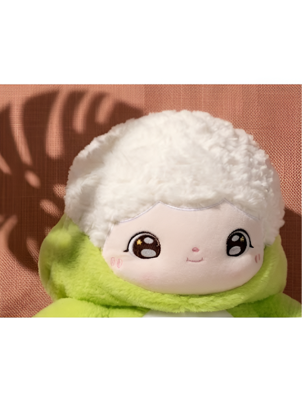 Cute Plush Doll in Green Costume 10-Inch - Soft Stuffed Lamb Toy for Kids, Toddlers, and Nursery Decor - Kawaii Cuddly Companion for Boys and Girls ST16403
