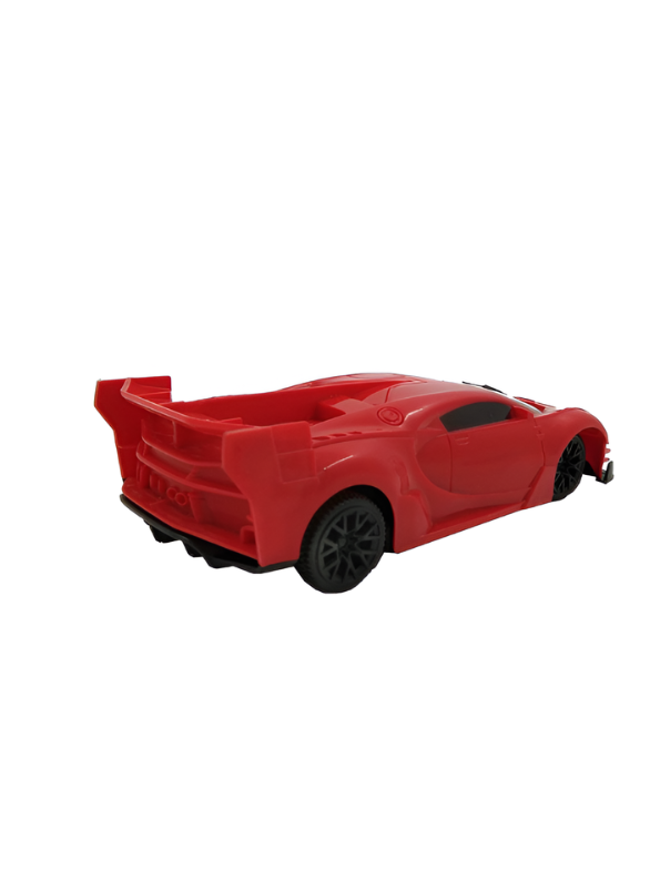 Remote Control Car for Boys and Girls 1:24 Scale- Red RC Toy Car Sports Racing Model with 27MHz Remote Controller, Battery Powered High-Speed Vehicle Toy Gift for Kids Aged 3+ LMI7657