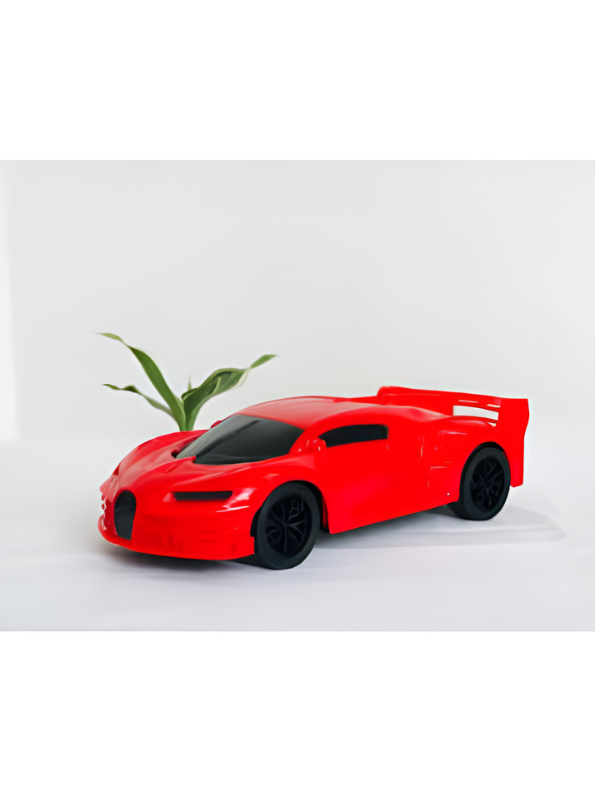 Remote Control Car for Boys and Girls 1:24 Scale- Red RC Toy Car Sports Racing Model with 27MHz Remote Controller, Battery Powered High-Speed Vehicle Toy Gift for Kids Aged 3+ LMI7657