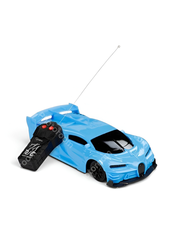 Remote Control Car for Boys and Girls 1:24 Scale- Blue RC Toy Car Sports Racing Model with 27MHz Remote Controller, Battery Powered High-Speed Vehicle Toy Gift for Kids Aged 3+ LMI7657