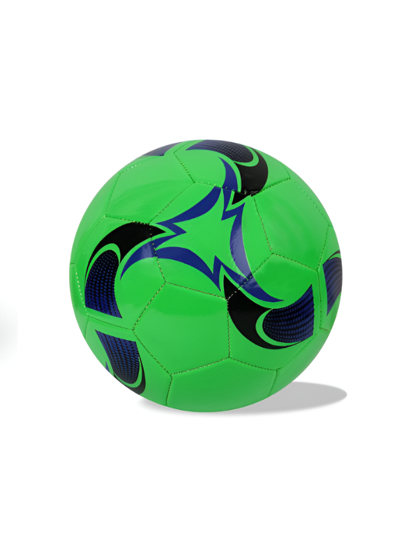 Soccer Ball - Neon Green Training Durable Synthetic Leather Football for All Ages TV1184