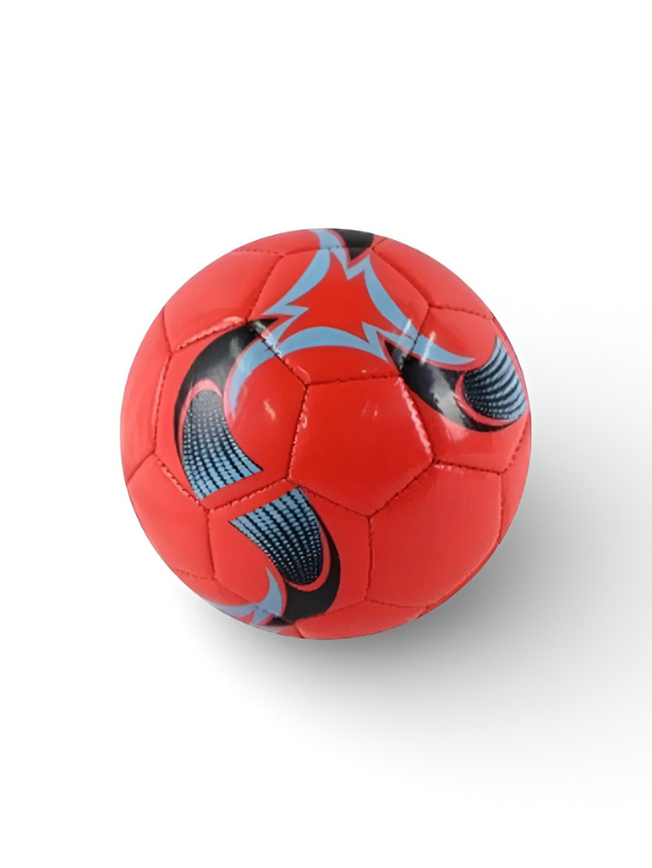 Red Soccer Ball for Kids & Youth - High-Visibility Sports Ball for Backyard & Goal Practice TV1184