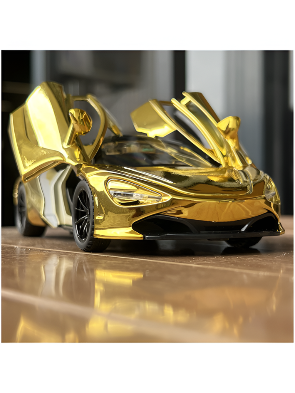 McLaren 720S Die-Cast Toy Car 1:32 Scale - Luxury Metal Model Vehicle TV488 - Free Car Inside.