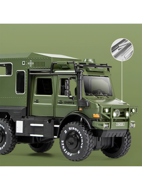Unimog Pullback Model Vehicle – Off-Road Adventure Toy Truck LMI15942.