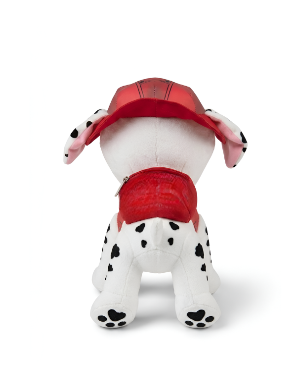 Paw Patrol Marshall Plush Figure – 8-Inch Dalmatian Firefighter Stuffed Animal Toy – White Soft Collectible Dog for Toddlers and Kids Ages 3+ ST16651