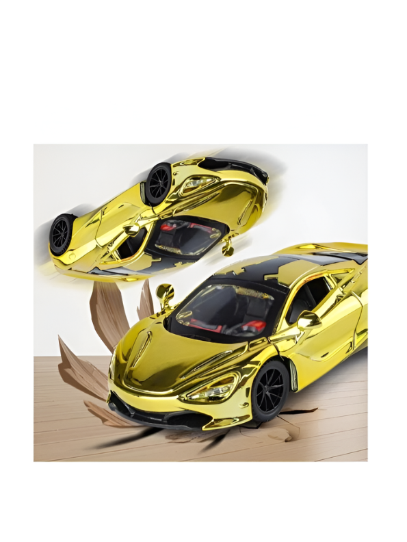McLaren 720S Die-Cast Toy Car 1:32 Scale - Luxury Metal Model Vehicle TV488 - Free Car Inside.