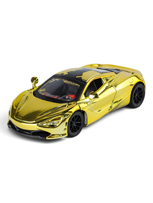 McLaren 720S Die-Cast Toy Car 1:32 Scale - Luxury Metal Model Vehicle TV488 - Free Car Inside.