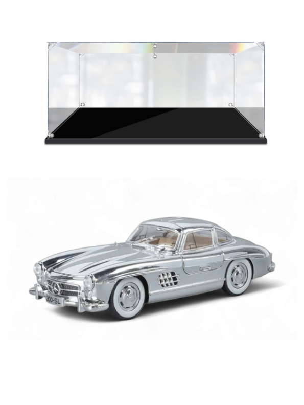 Mercedes-Benz 300SL – Diecast Alloy Metal Model Toy - Scale 1:24 Vintage Car.