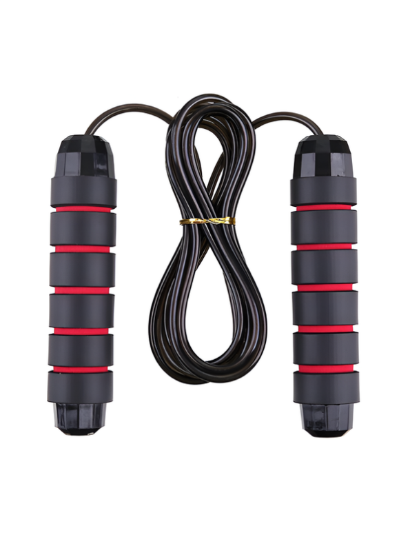Adjustable Weighted Skipping Rope – Tangle-Free Steel Wire Jump Rope with Ergonomic Foam Grip LMI12294